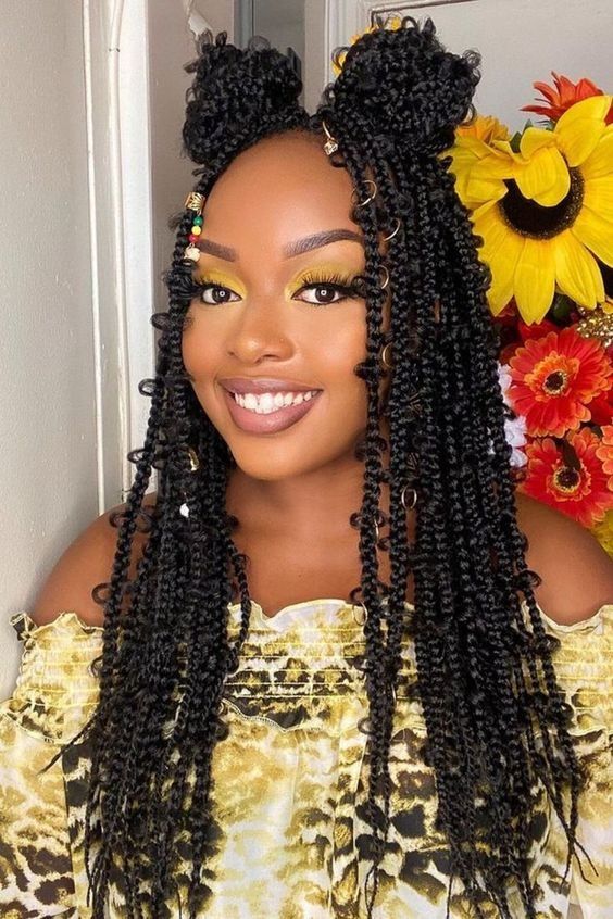 Butterfly Box Braids