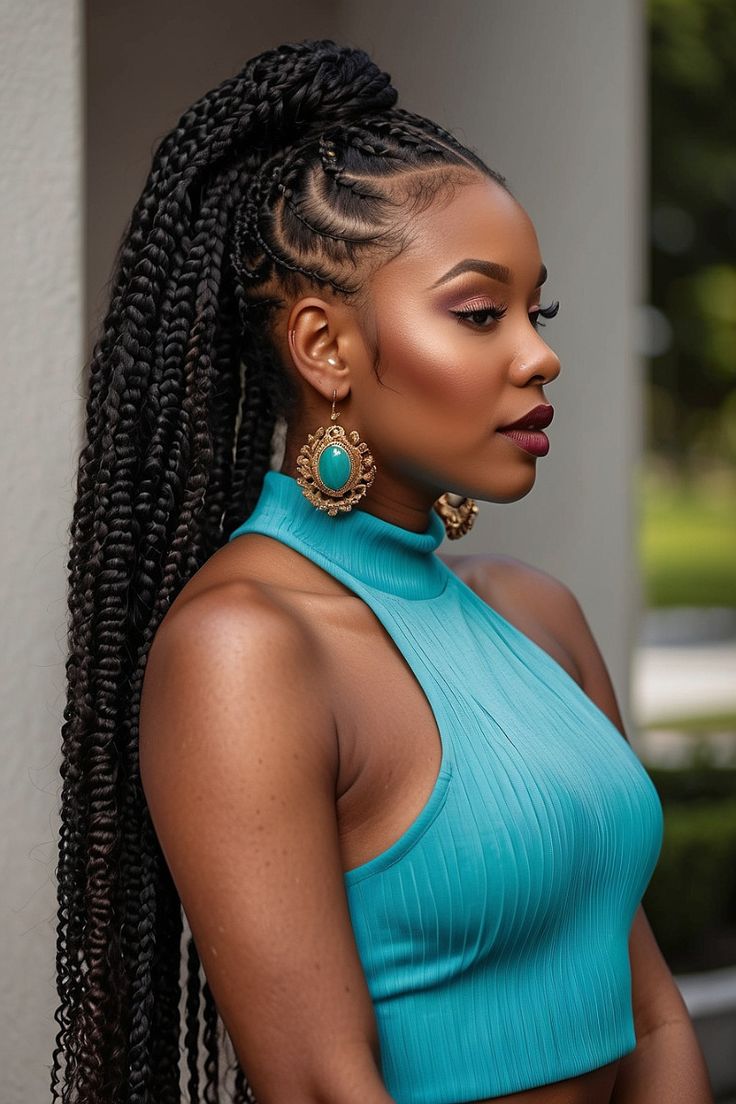Knotless Goddess Box Braids